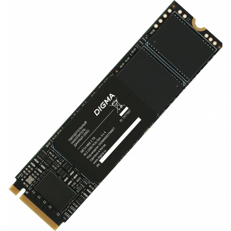 Накопитель SSD Digma 2Tb Meta M6E (DGSM4002TM6ET) - фото 1
