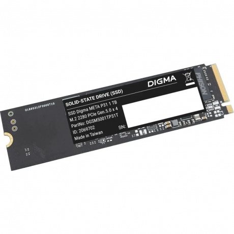 Накопитель SSD Digma 2000Gb Meta P31 (DGSM5002TP31T) - фото 1