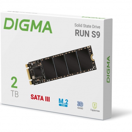 Накопитель SSD Digma SATA-III 2Tb Run S9 (DGSR1002TS93T) - фото 11