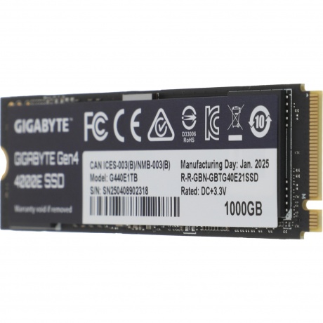 Накопитель SSD Gigabyte 1000Gb 4000E (G440E1TB) - фото 3