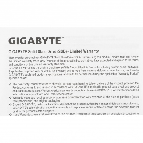 Накопитель SSD Gigabyte 1000Gb 4000E (G440E1TB) - фото 6