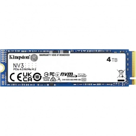Накопитель SSD Kingston 4Tb (SNV3S/4000G)