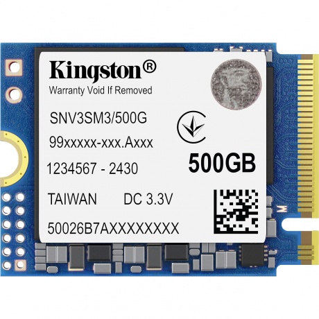 Накопитель SSD Kingston 500Gb (SNV3SM3/500G) - фото 1