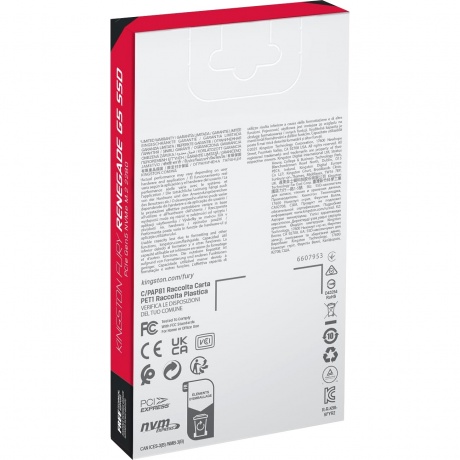 Накопитель SSD Kingston 1TB Fury Renegade (SFYR2S/1T0) - фото 5