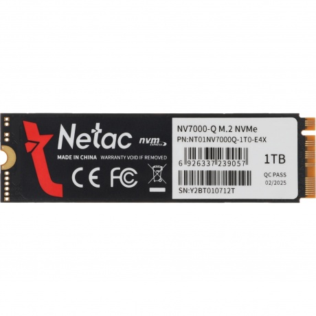 Накопитель SSD Netac 1Tb NV7000Q (NT01NV7000Q-1T0-E4X) - фото 2