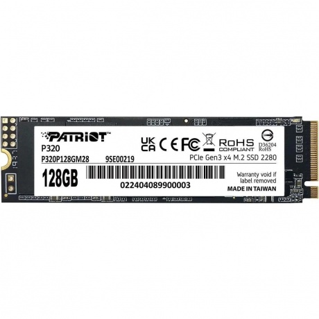 Накопитель SSD Patriot 128GB (P320P128GM28) - фото 1