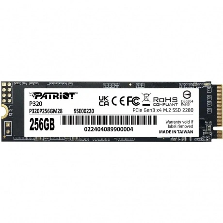 Накопитель SSD Patriot 256GB P320 (P320P256GM28)