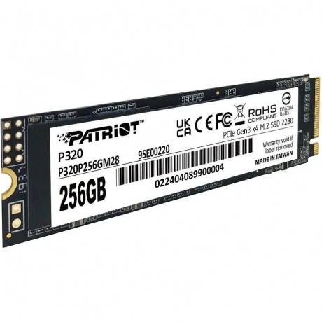 Накопитель SSD Patriot 256GB P320 (P320P256GM28) - фото 3
