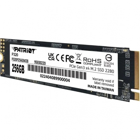 Накопитель SSD Patriot 256GB P320 (P320P256GM28) - фото 4
