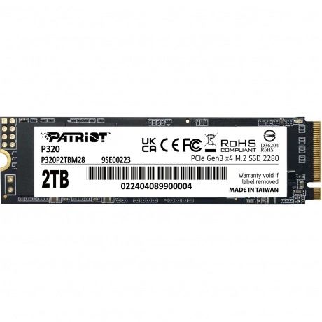 Накопитель SSD Patriot 2Tb P320 (P320P2TBM28)