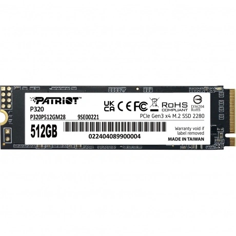 Накопитель SSD Patriot 512GB P320 (P320P512GM28)
