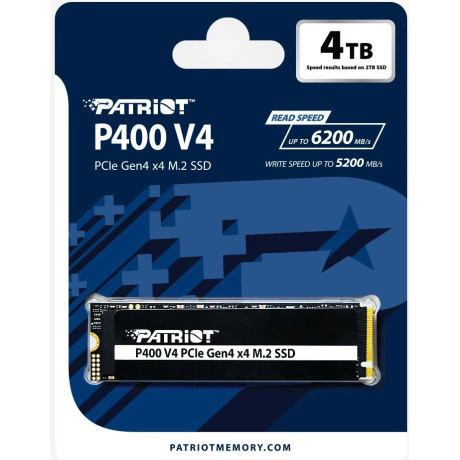 Накопитель SSD Patriot 4Tb P400 V4 (P400VP4TBM28H) - фото 5
