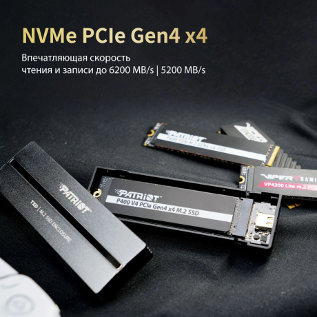 Накопитель SSD Patriot 4Tb P400 V4 (P400VP4TBM28H) - фото 6