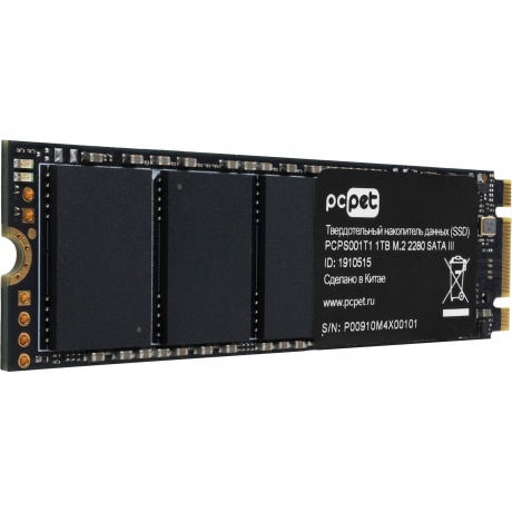 Накопитель SSD PC Pet SATA-III 1TB (PCPS001T1) OEM - фото 1