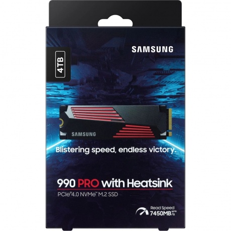 Накопитель SSD Samsung 4TB 990 Pro (MZ-V9P4T0CW) - фото 8
