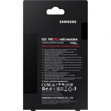 Накопитель SSD Samsung 4TB 990 Pro (MZ-V9P4T0CW) - фото 9
