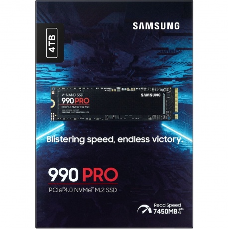 Накопитель SSD Samsung 4TB 990 Pro (MZ-V9P4T0CW) - фото 10