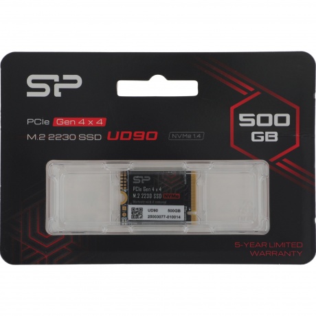 Накопитель SSD Silicon Power 500GB M-Series UD90 (SP500GBP44UD9007) - фото 5