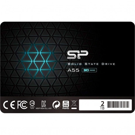 Накопитель SSD Silicon Power SATA-III 2TB Ace A55 (SP002TBSS3A55...