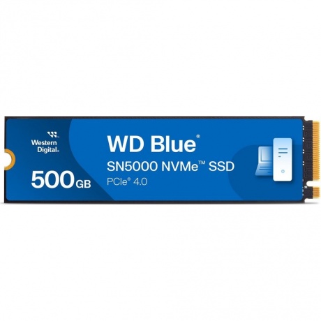Накопитель SSD WD 500GB SN5000 Blue (WDS500G4B0E) - фото 1