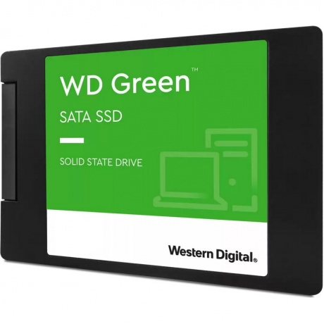 Накопитель SSD WD S SATA-III 1TB Green (WDS100T3G0A) - фото 2
