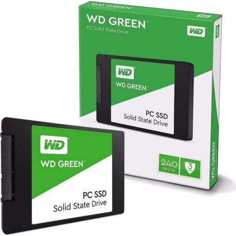 Накопитель SSD WD S SATA-III 1TB Green (WDS100T3G0A) - фото 4