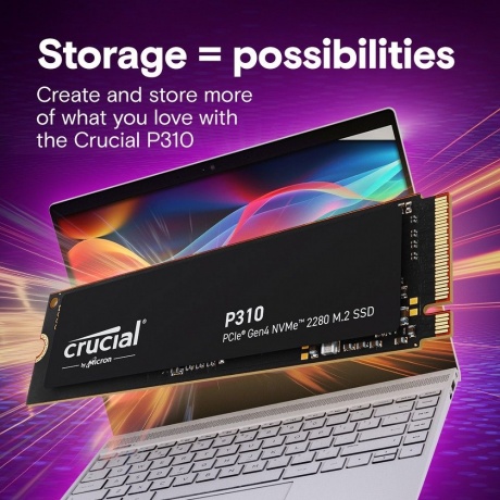 Накопитель SSD Crucial P310 500GB (CT500P310SSD8) - фото 6