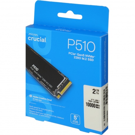 Накопитель SSD Crucial P510 2TB (CT2000P510SSD8) - фото 14