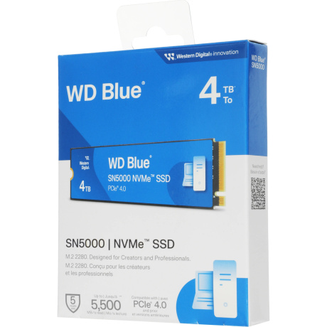 Накопитель SSD Western Digital Black SN5000 4Tb (WDS400T4B0E) - фото 6