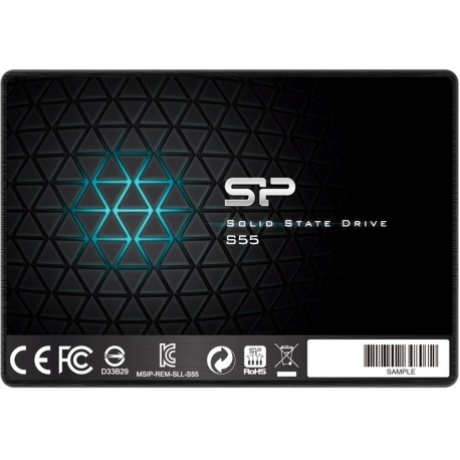 Накопитель SSD Silicon Power Slim S55 240Gb (SP240GBSS3S55S25) - фото 1