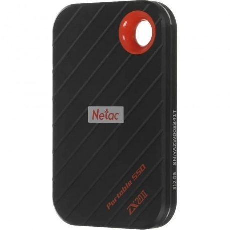 SSD накопитель Netac ZX20 II 512GB USB 3.2 Gen 2 Type-C External...