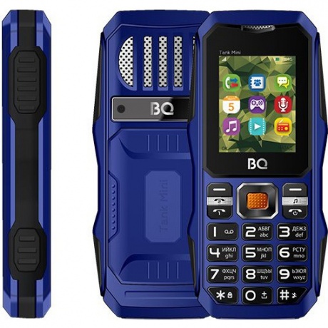 Мобильный телефон BQ 1842 Tank Mini Dark Blue - фото 2
