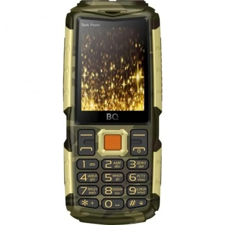 Мобильный телефон BQ 2430 Tank Power Camo Gold