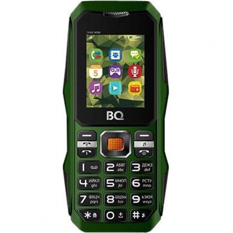 Мобильный телефон BQ 1842 Tank Mini Green - фото 6