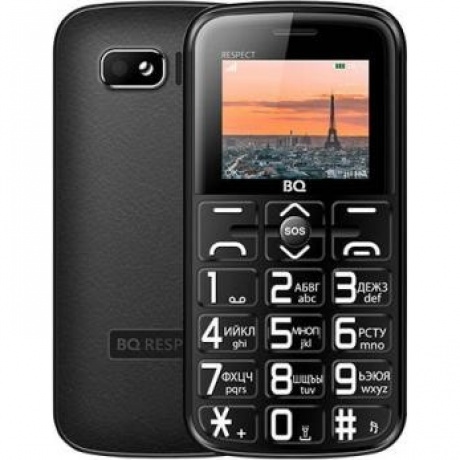 Мобильный телефон BQ 1851 Respect Black - фото 1