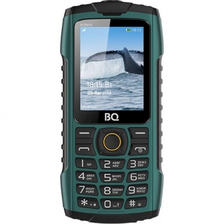 Мобильный телефон BQ-2439 Bobber IP68 Green - фото 2