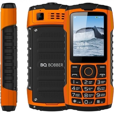 Мобильный телефон BQ-2439 Bobber IP68 Orange - фото 3