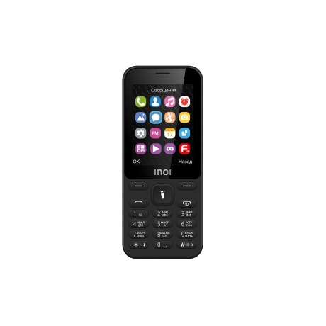 Мобильный телефон INOI 241 Black - фото 2
