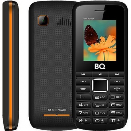 Мобильный телефон BQ 1846 One Power Black/Orange - фото 1