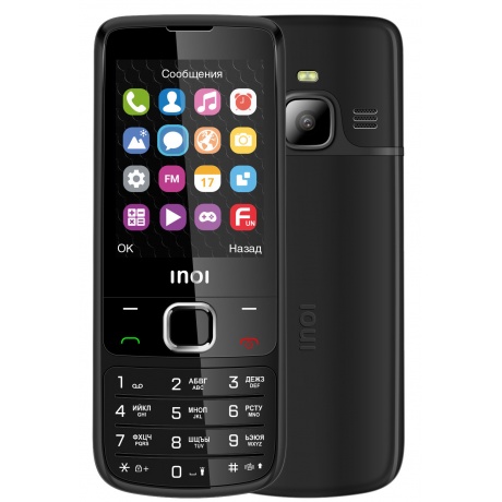 Мобильный телефон INOI 243 BLACK - фото 1