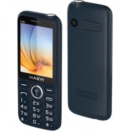 Мобильный телефон MAXVI K15n BLUE - фото 1