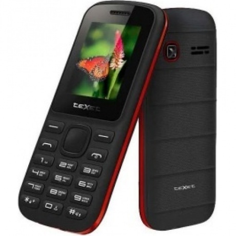 Мобильный телефон teXet TM-130 Black-Red - фото 5