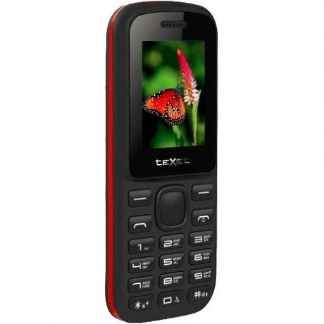 Мобильный телефон teXet TM-130 Black-Red - фото 10