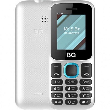 Мобильный телефон BQ 1848 Step+ White/Blue - фото 1