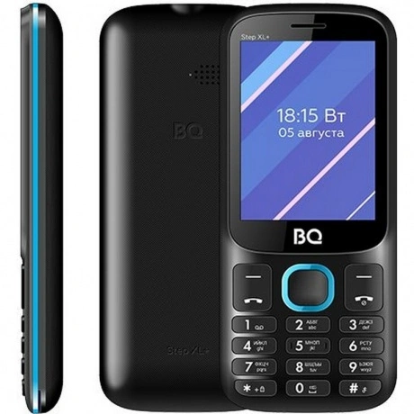 Мобильный телефон BQ 2820 Step XL+ Black/Blue