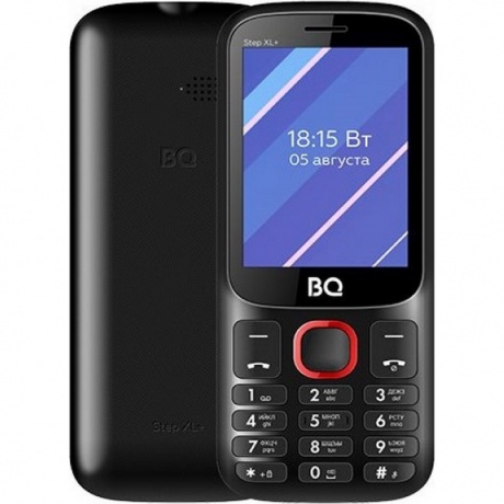 Мобильный телефон BQ 2820 Step XL+ Black/Red - фото 1
