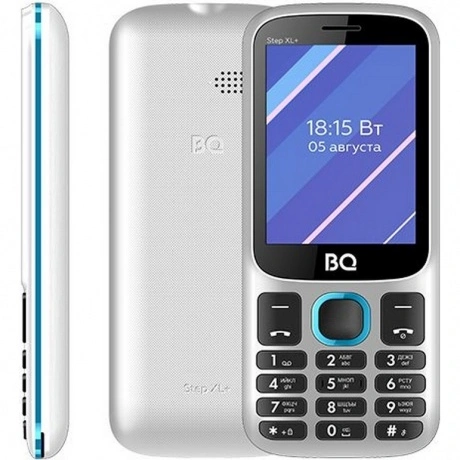 Мобильный телефон BQ 2820 Step XL+ White/Blue