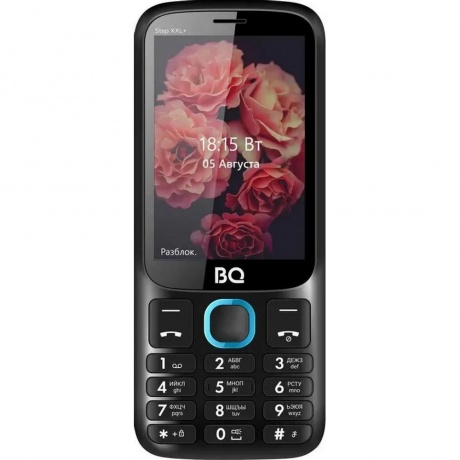 Мобильный телефон BQ 3590 Step XXL+ Black/Blue - фото 2