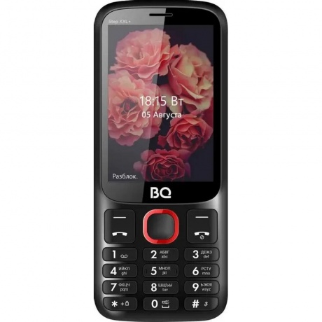Мобильный телефон BQ 3590 Step XXL+ Black/Red - фото 1