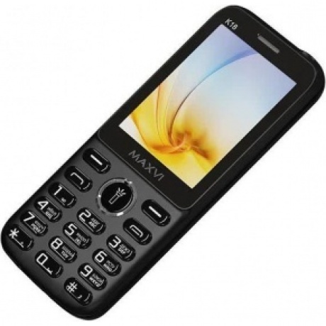 Мобильный телефон MAXVI K18 BLACK - фото 7